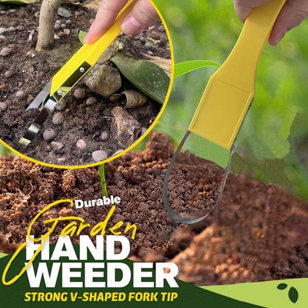 2 ST Garden Hand Loop Weeding Tool, for Lawn Accessories Yard Vegetable Garden Portable Cleaning Accessories