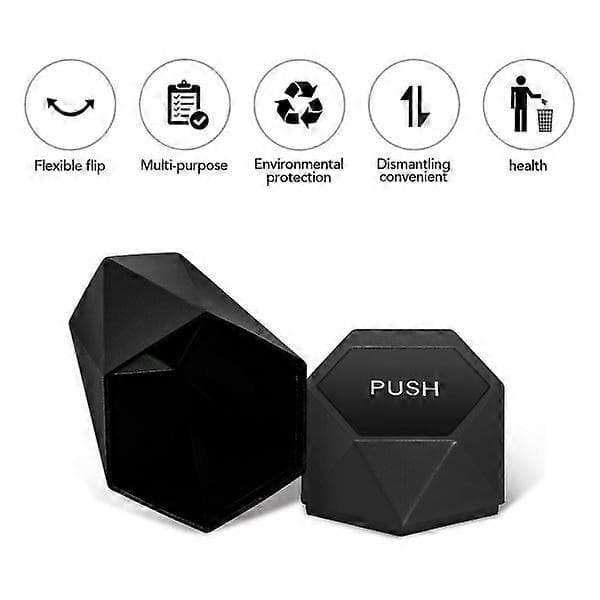 Portable Car Trash Can with Lid Mini Trash Bin for Car, Home, Office