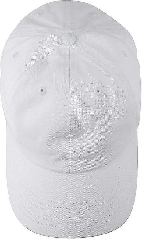 Baseballkasket Far-hat Bomuld Polo Stil Enkel Blank Justerbar Størrelse db