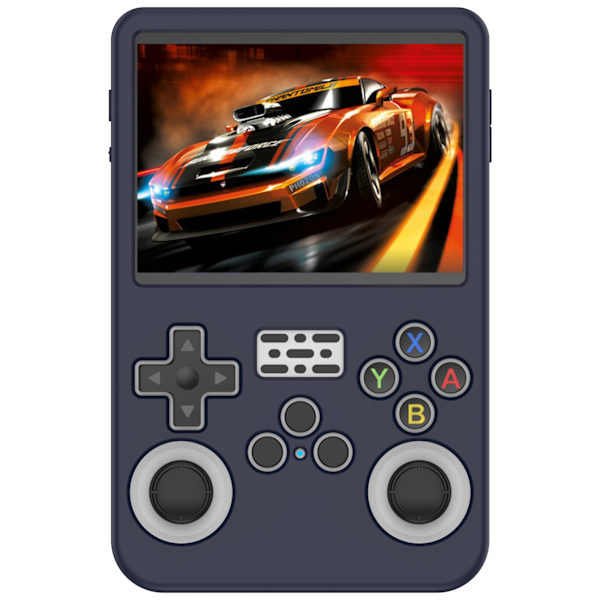ANBERNIC R36S Silicone Protective Case - Enhanced Grip Blue Blå