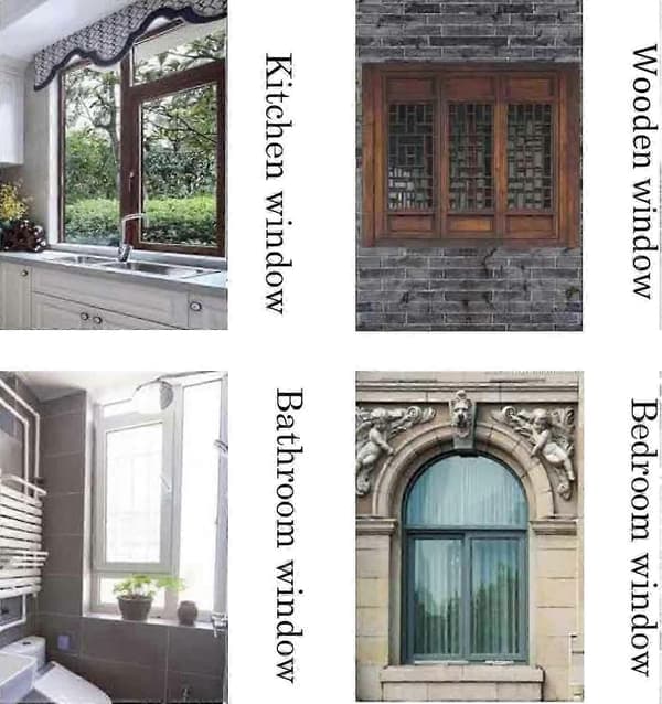 350 mm lange sorte stormkroge i rustfrit stål med monteringsskruer