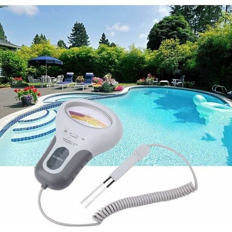 Digital vand-pH-tester, LCD-pen vandkvalitetsanalysator til swimmingpools og akvarier, bærbar pH-tester med høj præcision