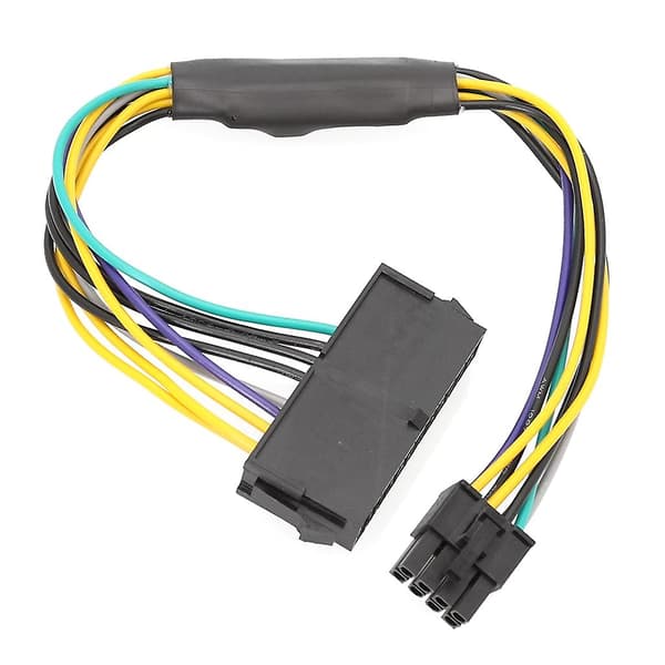 24-pin til 8-pin strømadapterkabel, erstatning for Optiplex 302