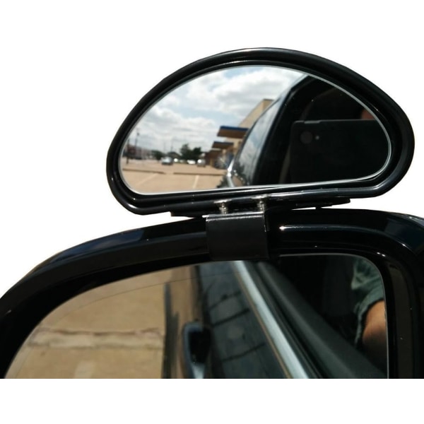 2st Ackompanjerad körbackspegel Vinkel åtföljd körbackspegel för alla bilar - justerbar vinkel konvex spegel