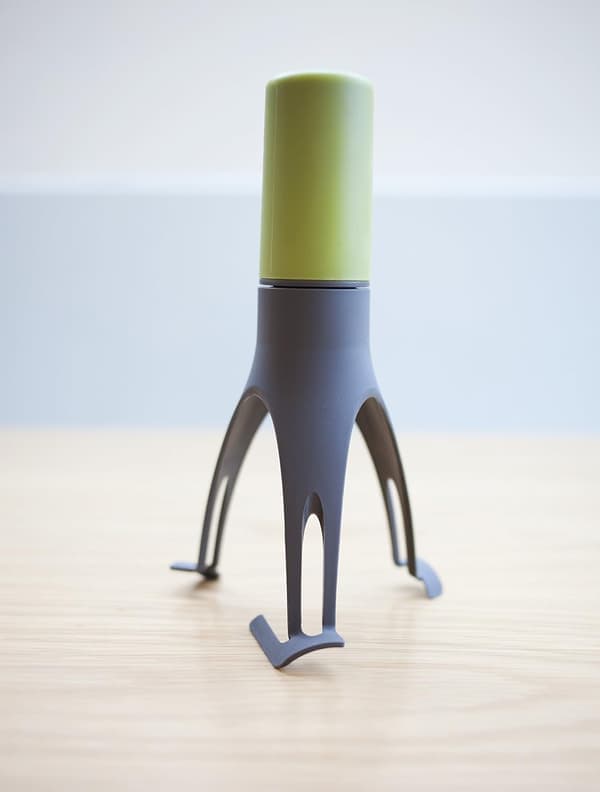 The Unique Automatic Pot Stirrer - Longer Nylon Legs, Olive Green (Ho)