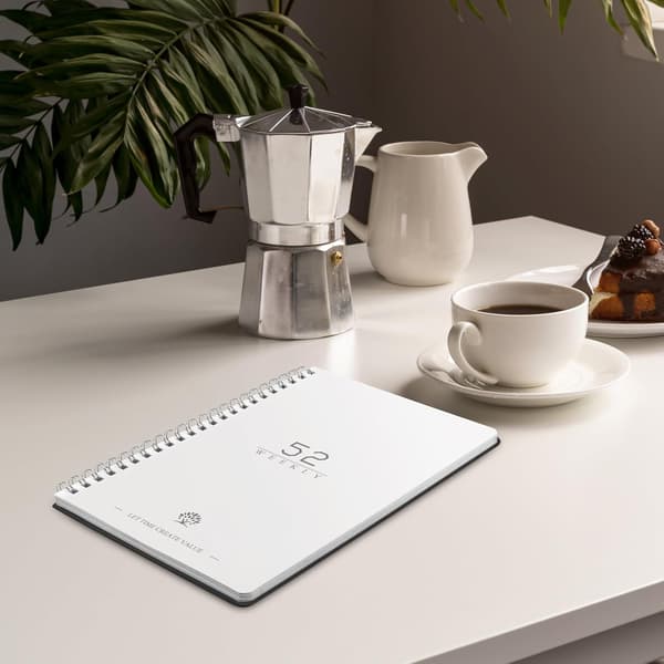 1 pc To Do List Notebook - Undated Weekly Planner Diary Checklist Organizer 52 Tear-Off Pages with Habit Tracker