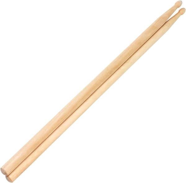 Drumsticks 5A, Classic Maple Drumsticks, Maple Wood Drumsticks, Wood Tip Drumsticks for Students and Adults