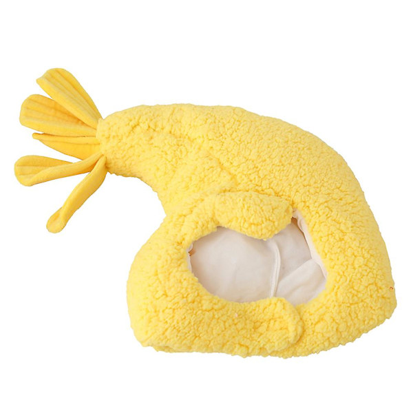 1 stk Morsom Stekt Rekehatt Nyhet Karneval Party Klesopp Kleskostymehatt Gul 46X30CM Yellow 46X30CM