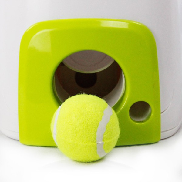 Interaktiv automatisk hundeballkaster, matbelønningsmaskin, tennisballkaster for hundetrening