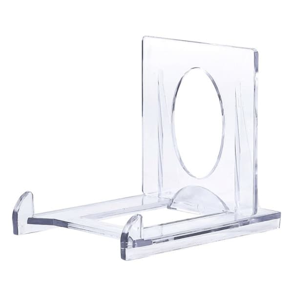 20 Sets Acrylic Display Stand Transparent Stand Mini Coin Holder Transparent