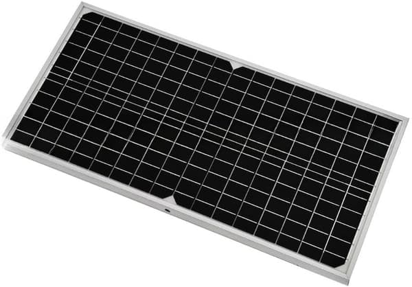 Designad hem- och DC 16W monokristallin solpanelssats med kontrollklämkabel