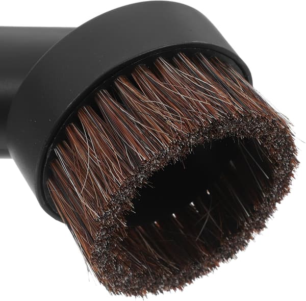 4 st Dammsugartillbehör Rund Borste med Hästhår, Svart PP-material, Förstärkt design