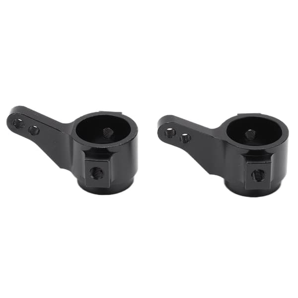 2 stk. Styrespindler Aluminiumlegering RC Bil Reservedele Tilbehør til TAMIYA CC01 Sort