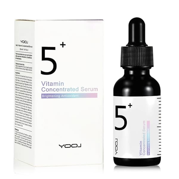No. 5+ Vitamiinitiivisteserumi - Kosteuttava ja kosteuttava C-vitamiiniessenssi