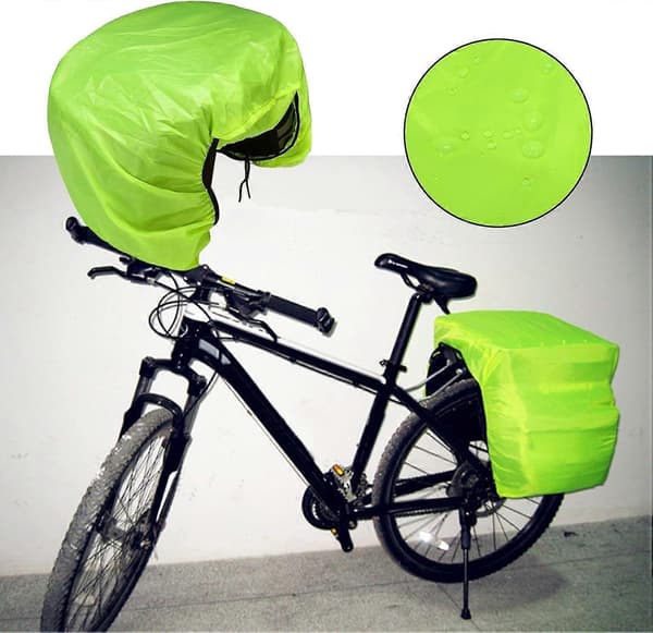 Bicycle Bag Rain Cover Waterproof Dustproof Protection for Pannier Bicycle Bag