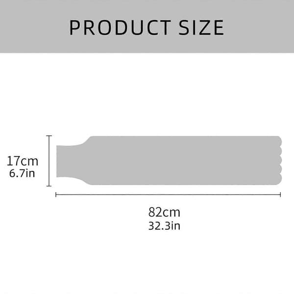 Varm vinterhalsduk myk polyester strikket skjerf unisex stiler skjerf for stilig varme grå gray