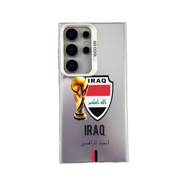 World Cup-themed phone case - suitable for Samsung S24PLUS phone case, creative silver frame soft case protective cover Samsung S24PLUS Samsung S24PLUS