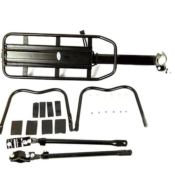 Mountain Bike Rear Seat Quick Release Iron Rack Bicycle Accessory Holder