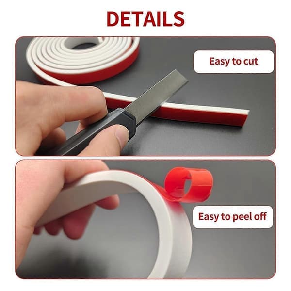 Rolls Total Window Gallery Inserts Grid Kit Self-Adhesive Peel and Stick Trim Simulated DIY Window (LGL) White White White