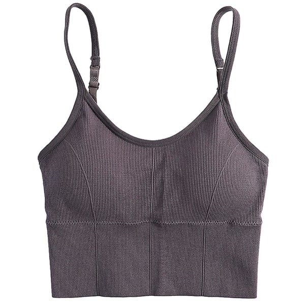 1st trådlöst inslagna bröst Yoga Underkläder Rem BH Fitness BH Stretchiga BH:ar Andas Underkläder ( Purple 30x25cm