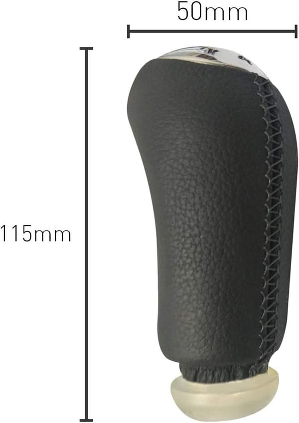 Clio 3 Gear Shift Knob - LEATHER - 5-speed Gear Shift for Laguna / Megane 2 / Clio 4 / Scenic / Kangoo