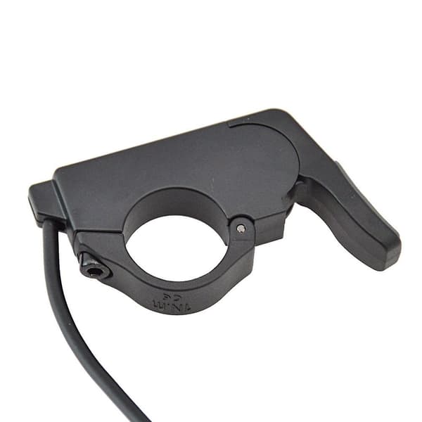 Ebike tommelfingergas Hurtig demontering Passer venstre/fingertrigger til 24v/36v/48v elcykel A [DB]