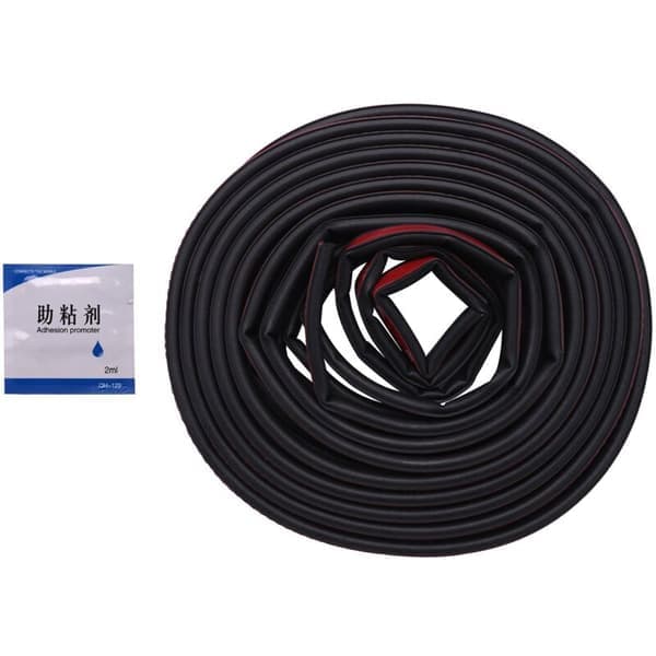 2X, 8M Car Door Seal General Rubber Insulation Energy Saving Noise Reduction Edge Trim