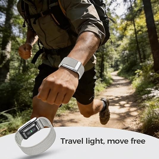 3-pack Nylon Sport Band for WHOOP 5.0/MG/One/Peak/Life - Breathable Loop Strap, Comfortable Wristband, Quick-Dry Replacement