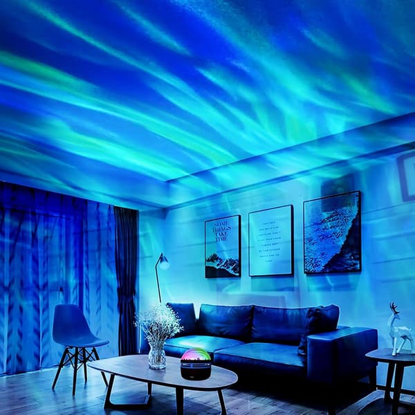 Ocean Wave Projector, Light Projector with Remote Control, Night Light Projector with 14 Lighting Effects for Kids and Adults, for Gaming