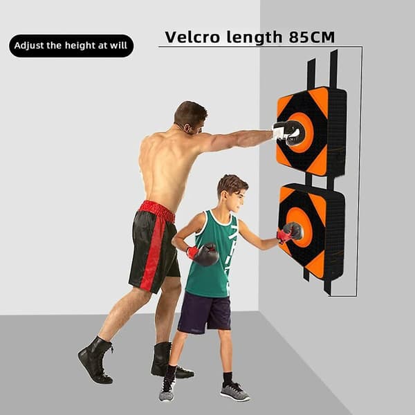 Väggmonterad Boxningsmatta Slagfri Boxningsträningsplatta Professionell Boxningsmål