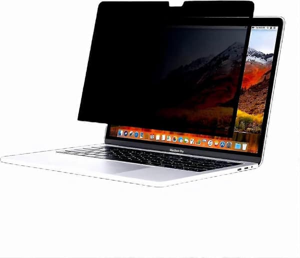 Macbook Pro 13-tommer privatlivsfilter (2016, 2017, 2018, 2019, 2020, M1) | Privatlivsfilter til bærbar computer og antirefleks, sort