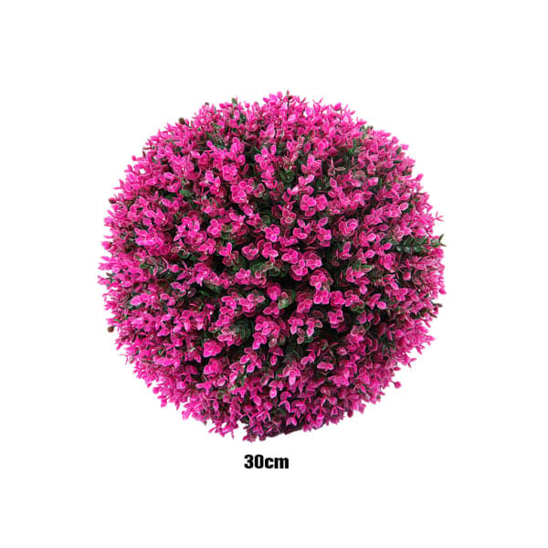 Dekorative kunstige buksbomkuler elegante holdbare lilla 30cm purple 30cm