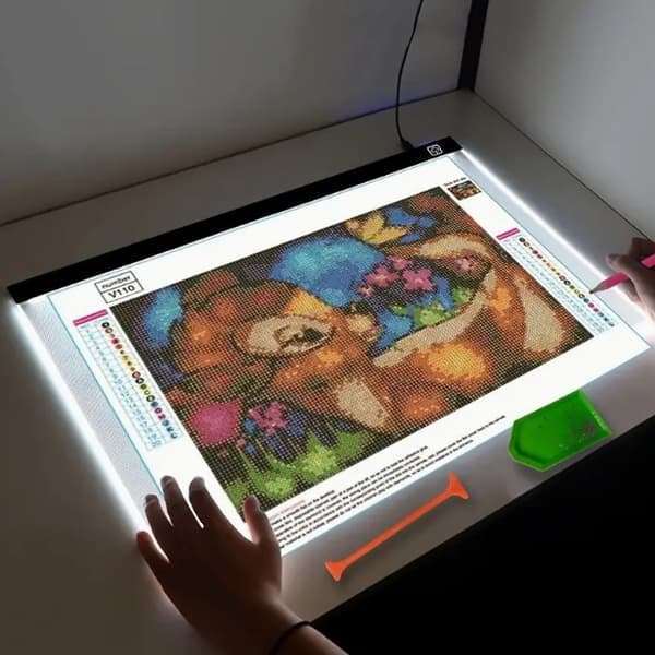 Transparent Drawing Board Drawing Tool Copy Projection Painting Children Copy Dimmable LED Light Pad Copy Board USB Light Board