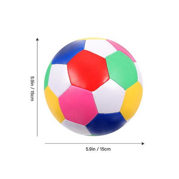 Lätt barnfotboll studsande toddler Mjuk fotboll för barn inomhus15X15CM 15X15CM