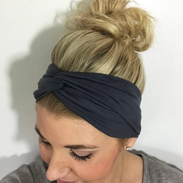 4 stycken Hårband för Kvinnor Pannband Vinter Stickat Pannband E