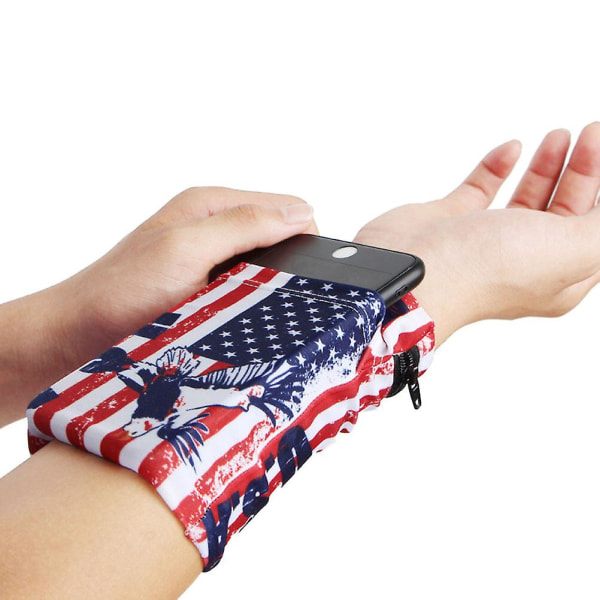 Printing Breathable Mobile Phone Holder Wallet Smart Phone Arm Bag Gym Running Armband Phone Bag Mul