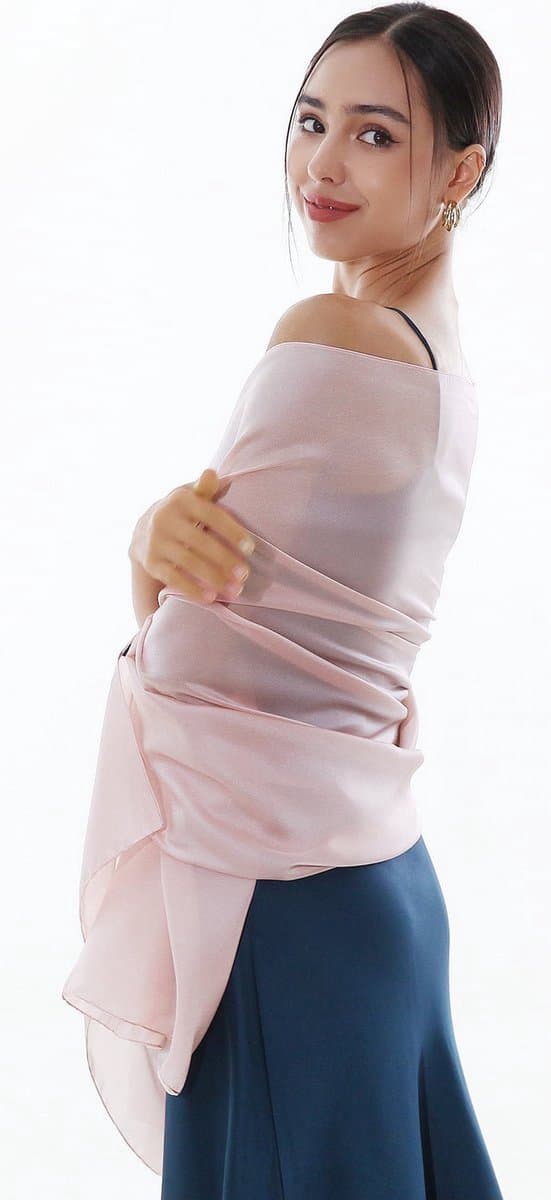Women's Scarf - Shawl - 200*70 cm - Soft & Skin-Friendly - Silky Sheen - Thin Wrap Scarf