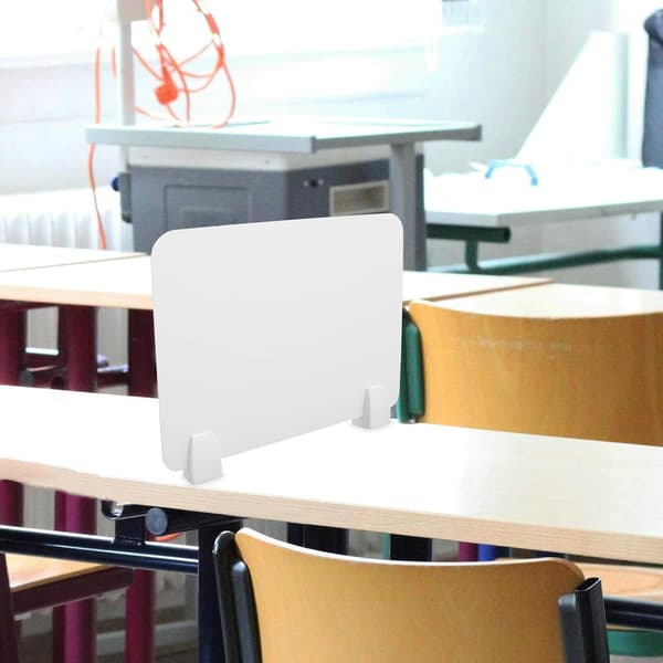Desk Divider for Students Sneeze Guard for Desk Privacy Screen