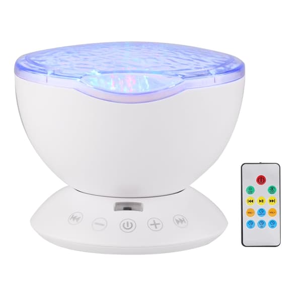 Atmosfärisk projektorlampa Vit white