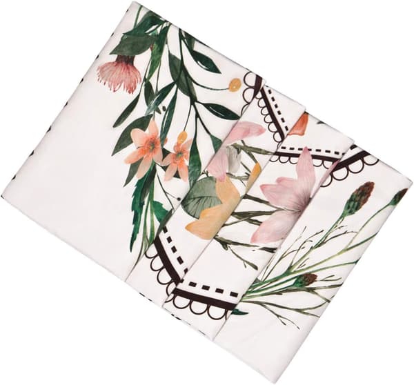 1 st Blommig Mandala Gobeläng för Sovrum, Estetisk, Bohemisk, Väggdekoration