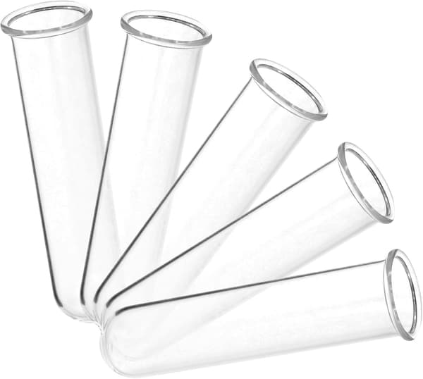 5 st växtförökningsstationrör Glas Blomvattenrör Modern stil Elegant