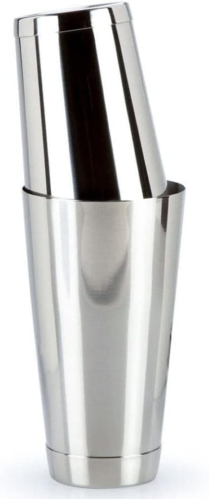 Boston Cocktail Shaker Set i Rostfritt Stål - 18oz & 28oz Viktad Tin on Tin