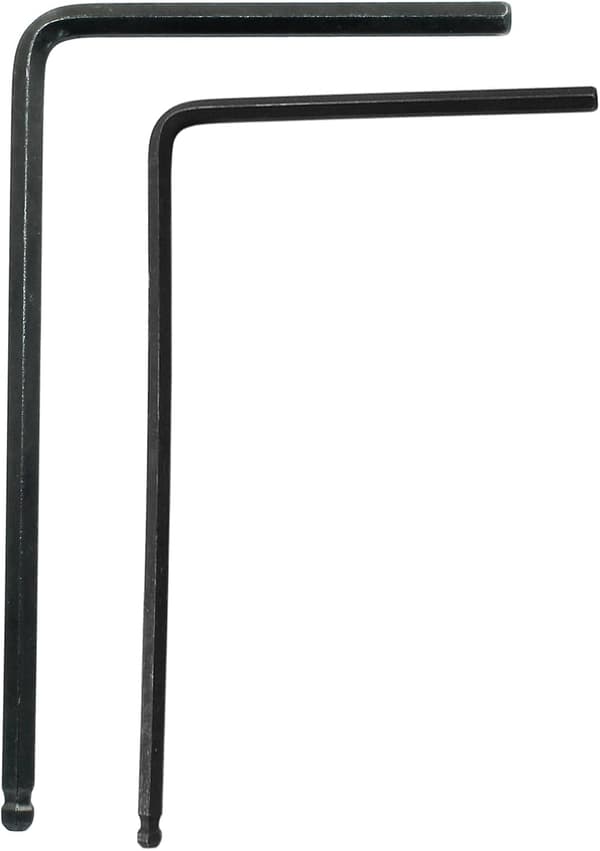 Halsstangsnøgle 4mm & 5mm Sæt Sort 4mm 5mm 4mm and 5mm