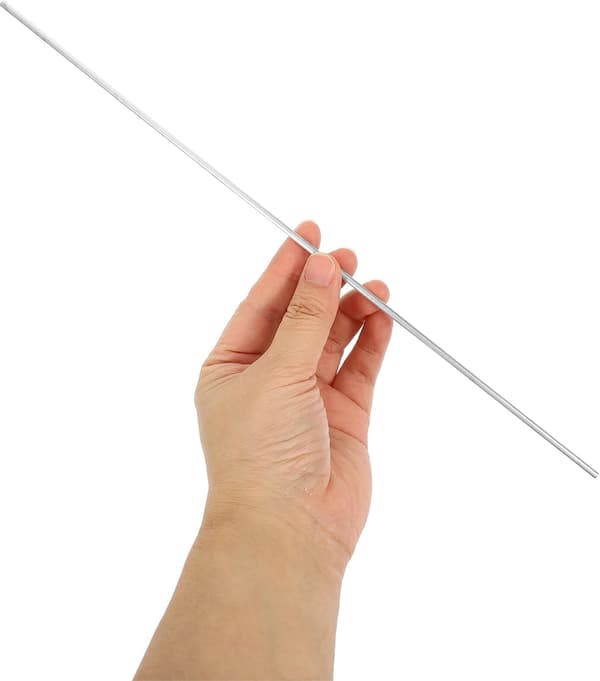 3pcs Hollow Aluminum Rods 3mm Outer Diameter 0.5mm Wall Thickness 300mm