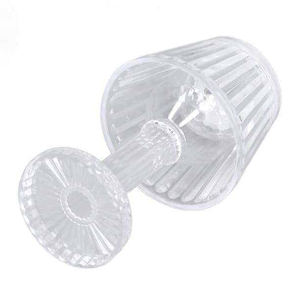Crystal Diamond Table Lamp Strong Light Transmission Transparency Mini Crystal Table Lamp Waterproof Bedroom Table Lamp Warm White