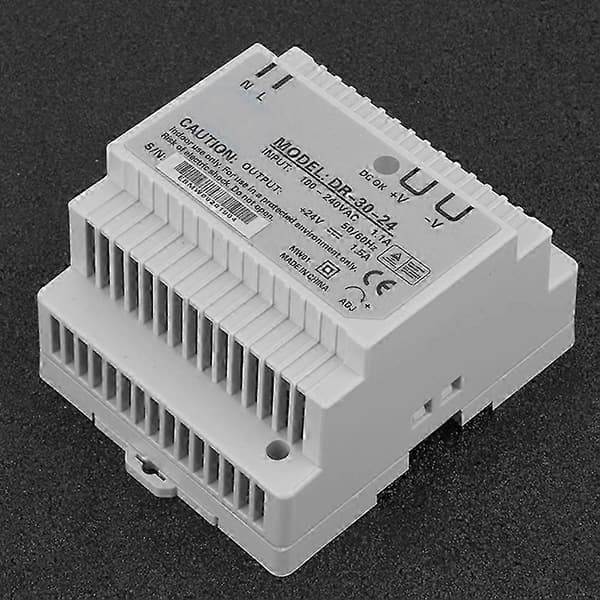 DR-30-24 30W Single Output 24V DIN Rail Power Supply AC/DC Switching Power Supply [DB]