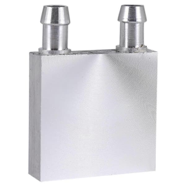 Primær aluminiumslegering vandkøleblok 40x40mm til flydende vandkøler kølepladesystem sølv U