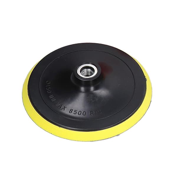 Sett med 9 poleringsputer og svamper, 150 mm i diameter, for biler og båter