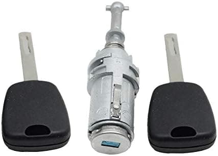 KIT Lås + Cylinder för Fram Vänster Dörr Citroen C2 C3 C3 PLURIEL + 2 nycklar
