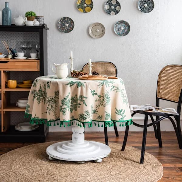 【xj】Fläckfri duk - Storlek: Rund diameter 150 cm